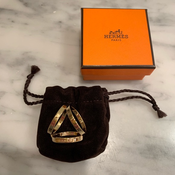Hermes Accessories - Hermes Trio Scarf Ring